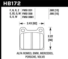 Blue 9012 Disc Brake Pad image 2