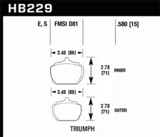 ER-1 Disc Brake Pad image 2