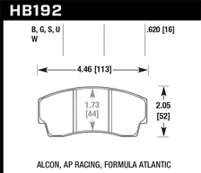 ER-1 Disc Brake Pad image 2