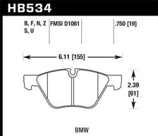 ER-1 Disc Brake Pad image 2