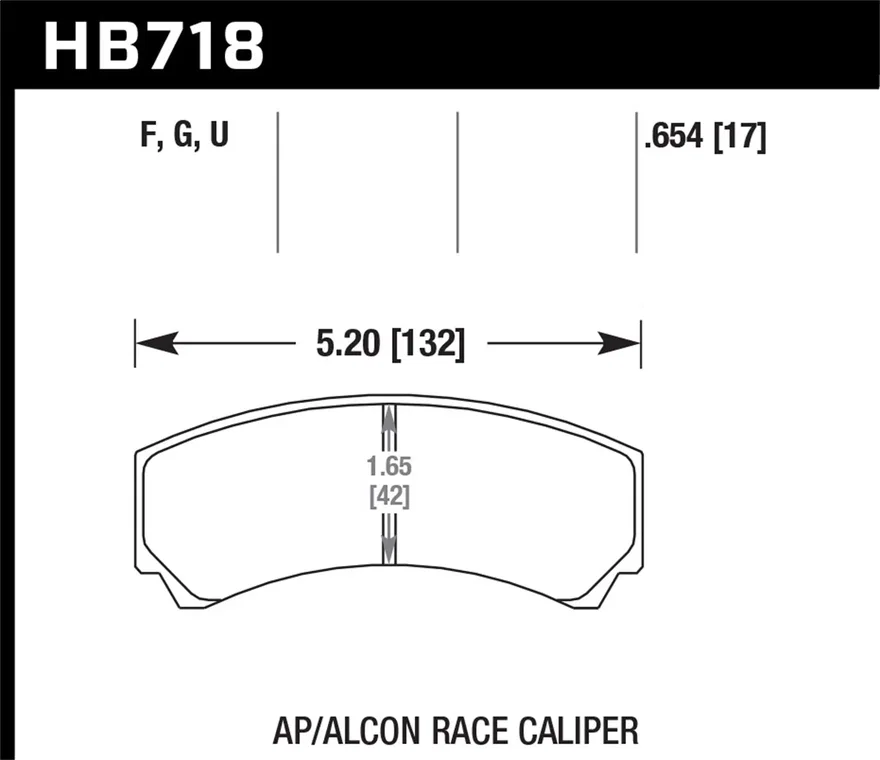 DTC-60 Disc Brake Pad