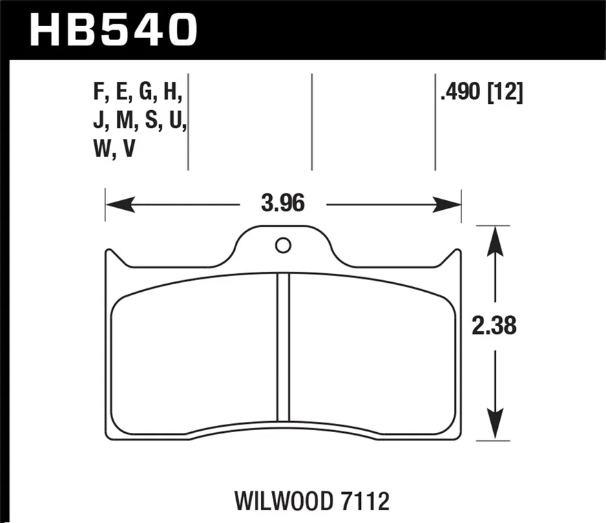 DTC-60 Disc Brake Pad