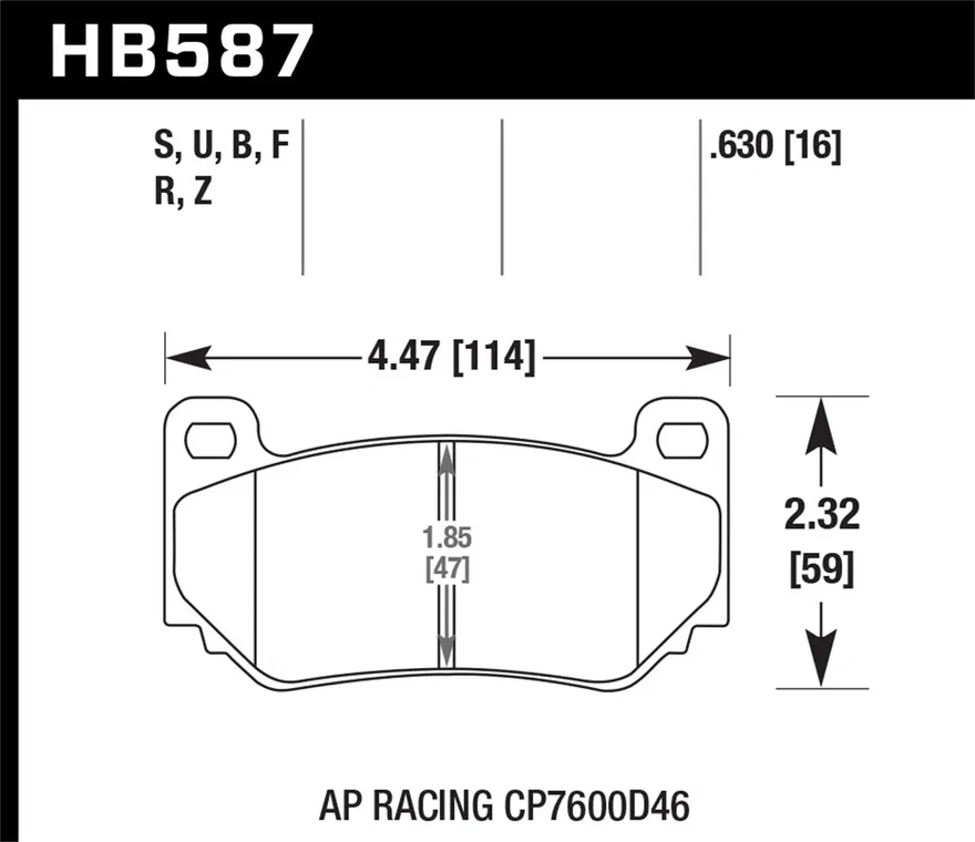 DTC-70 Disc Brake Pad