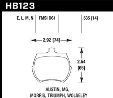 ER-1 Disc Brake Pad image 2