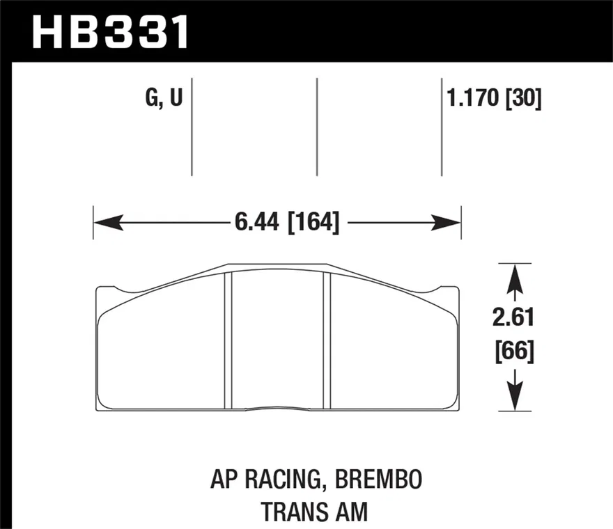 DTC-80 Disc Brake Pad