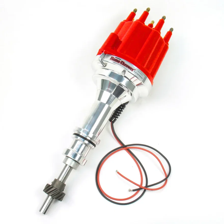 Dist Billet I3 Ford SB Non/Vac red Male cap
