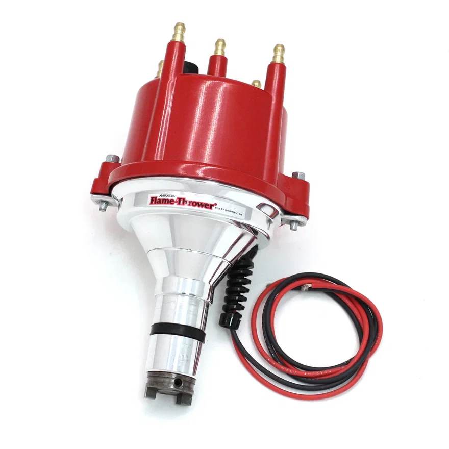 Dist Billet VW Type 1 Eng Ignitor, red cap