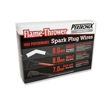 Flame-Thrower Spark Plug Wires 8 cyl Universal 90 Degree Black image 4