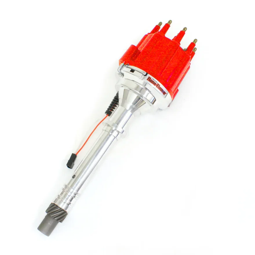 Dist Billet Mag Trig Chevy SB/BB red Male cap