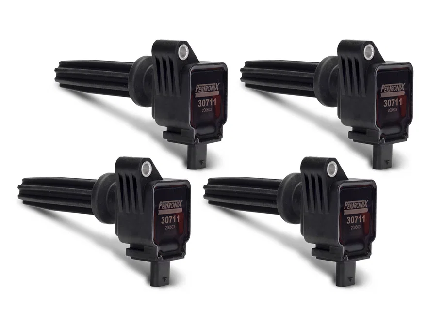 Coil Flame-Thrower Ford 2.0-2.3L EcoBoost;Set of 4; 2012-20