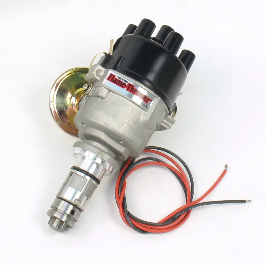 Dist British 6 cyl cast Ignitor II vac