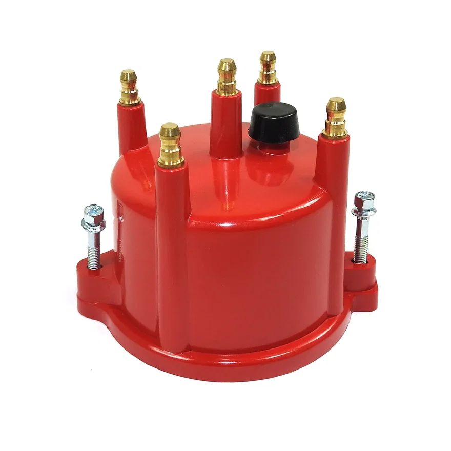 D654711Cap 4 cyl Billet red VW Male