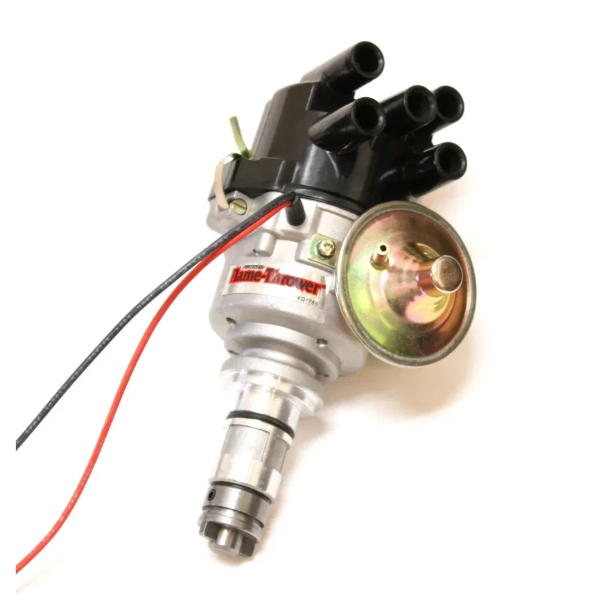 Dist British 4 cyl cast Ignitor vac side cap