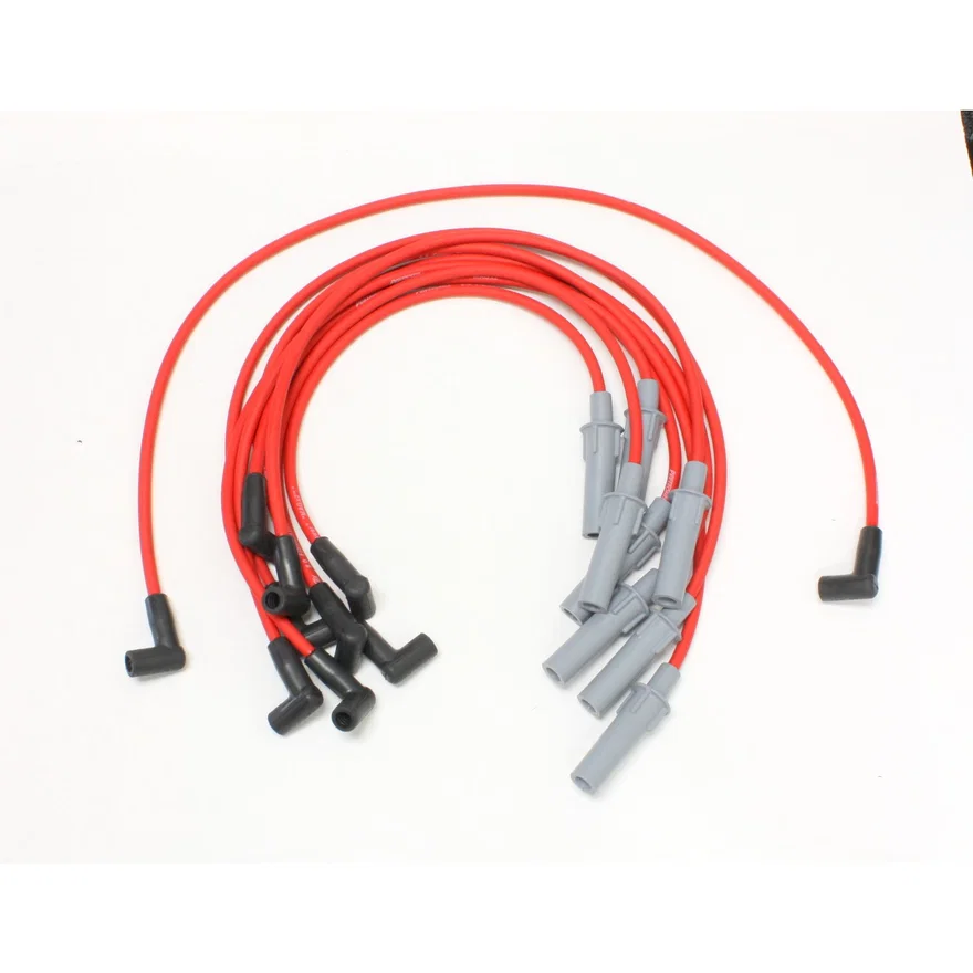 Flame-Thrower Spark Plug Wires 8 cyl 8mm 1992-2003 Dodge Truck 5.2/5.9L Red