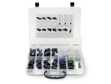 Ignition Weather Pack connector kit 209 pcs. Contains 1,2,3,4, and 6 pole Receptacles; Pins and Seals for 24-10 AWG wire; and a weather pack terminal release tool image 2