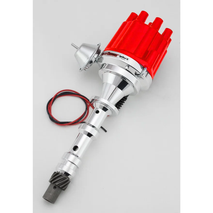 Dist Billet Chevy 409 Vac Red Cap