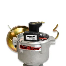 Dist British 4 cyl cast Ignitor vac top exit cap image 5