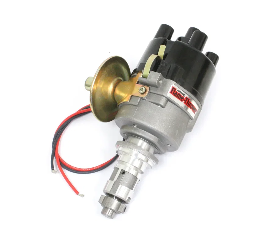 Dist British A+ 4 cyl cast, I3 vac