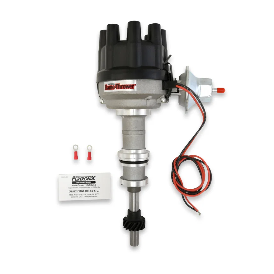 Dist Cast Ford 351W blk cap