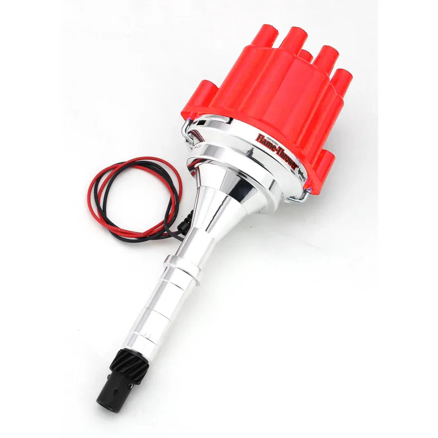 Dist Billet I3 AMC V8 Non/Vac Red Cap