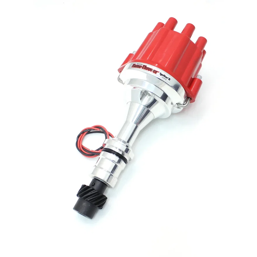 Dist Billet Marine Olds red Cap