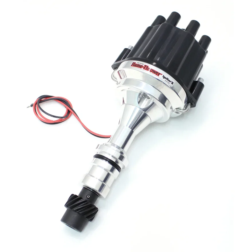 Dist Billet Marine Olds black Cap
