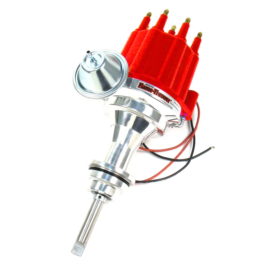 Dist Billet Mopar 273-360 red Male cap for Chrysler