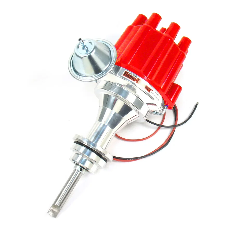 Dist Billet I3 Mopar 273-360 red cap for Chrysler