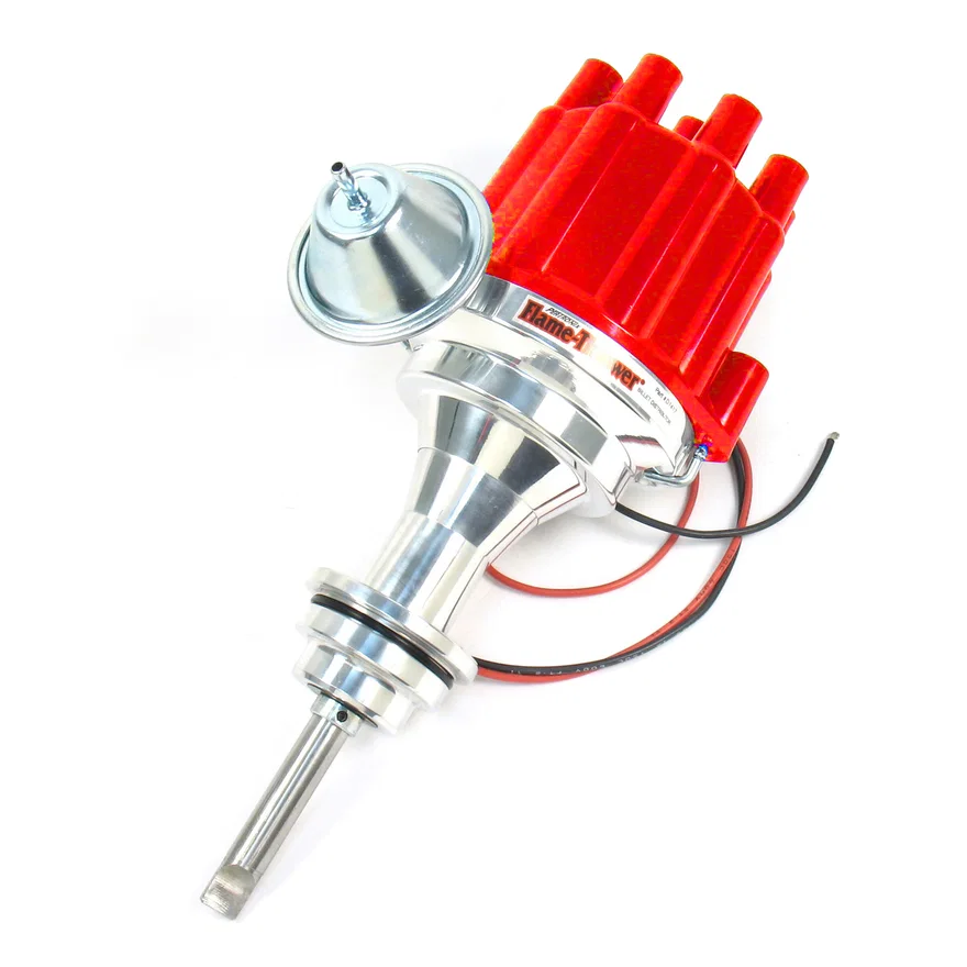 Dist Billet Mopar 273-360 red cap for Chrysler