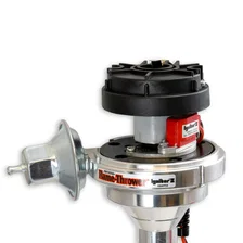Dist Billet Chevy SB/BB red cap image 4