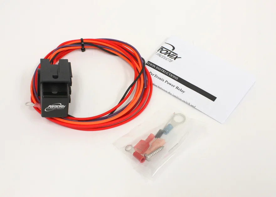 30-AMP IGNITION POWER RELAY. PROVIDES CONSISTENT FULL BATTERY VOLTAGE