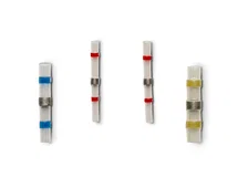 Ignition Solder and Heat seal splice kit. Contains white, red, blue, and yellow for 26-10 AWG. Waterproof, Crimpless, 2:1 shrinkage ratio, Rated up to 600V, Temp. range from -67° to 220° F. image 1