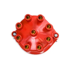 Dist Billet Chevy SB/BB red cap image 3