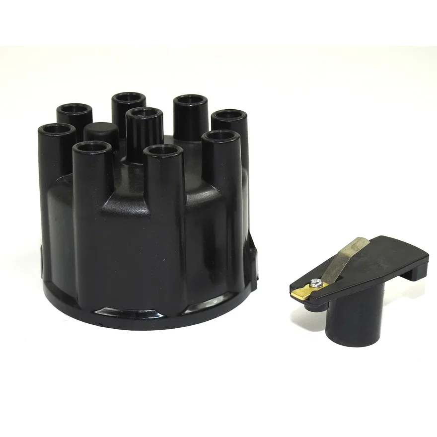 Cap & Rotor Chrysler cast, black