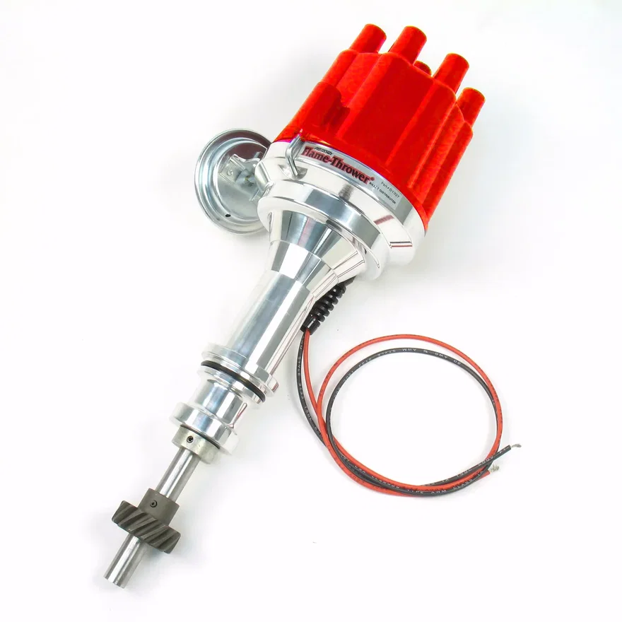 Dist Billet I3 Ford 351C red cap