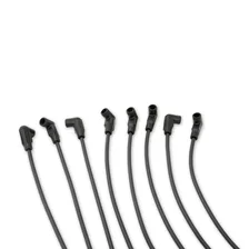 Flame-Thrower Spark Plug Wires 8 cyl Universal 90 Degree Black image 2