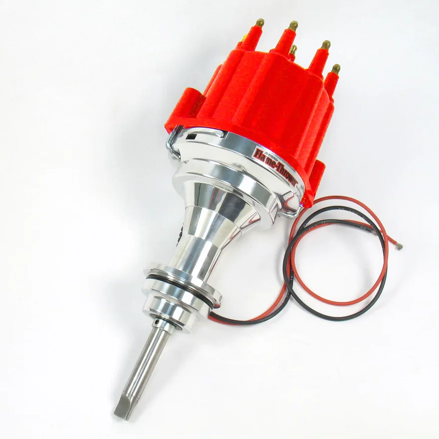 Dist Billet I3 Mopar 273-360 No Vac red Male cap for Chrysler