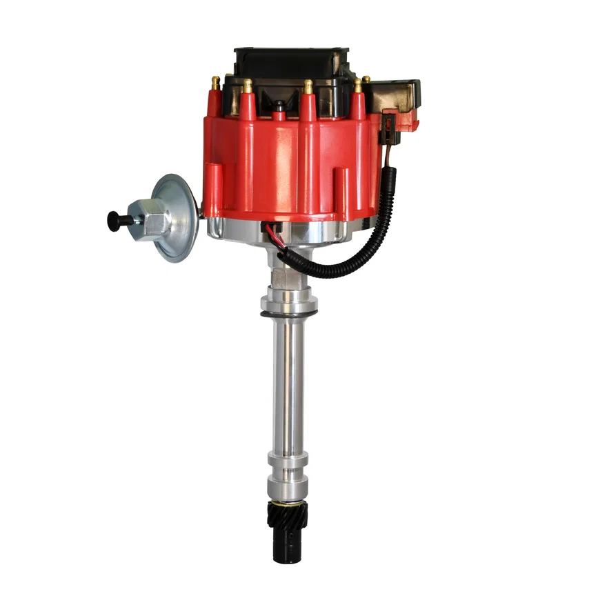 Distr HEI Chevy SB/BB red cap