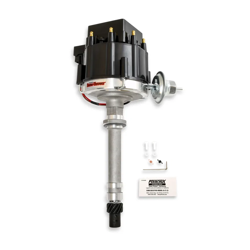 Distr HEI Chevy SB/BB blk cap