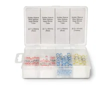 Ignition Solder and Heat seal splice kit. Contains white, red, blue, and yellow for 26-10 AWG. Waterproof, Crimpless, 2:1 shrinkage ratio, Rated up to 600V, Temp. range from -67° to 220° F. image 2