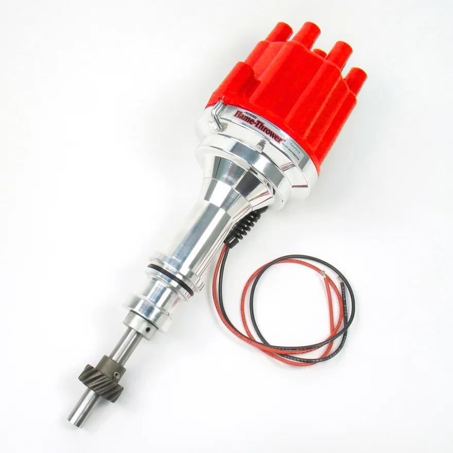 Dist Billet Ford SB Non/Vac red cap