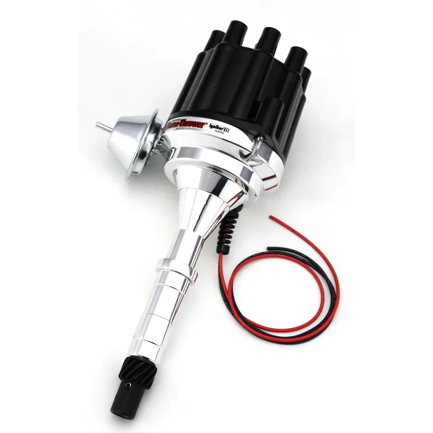Dist Billet I3 AMC V8 Vac Blk Cap