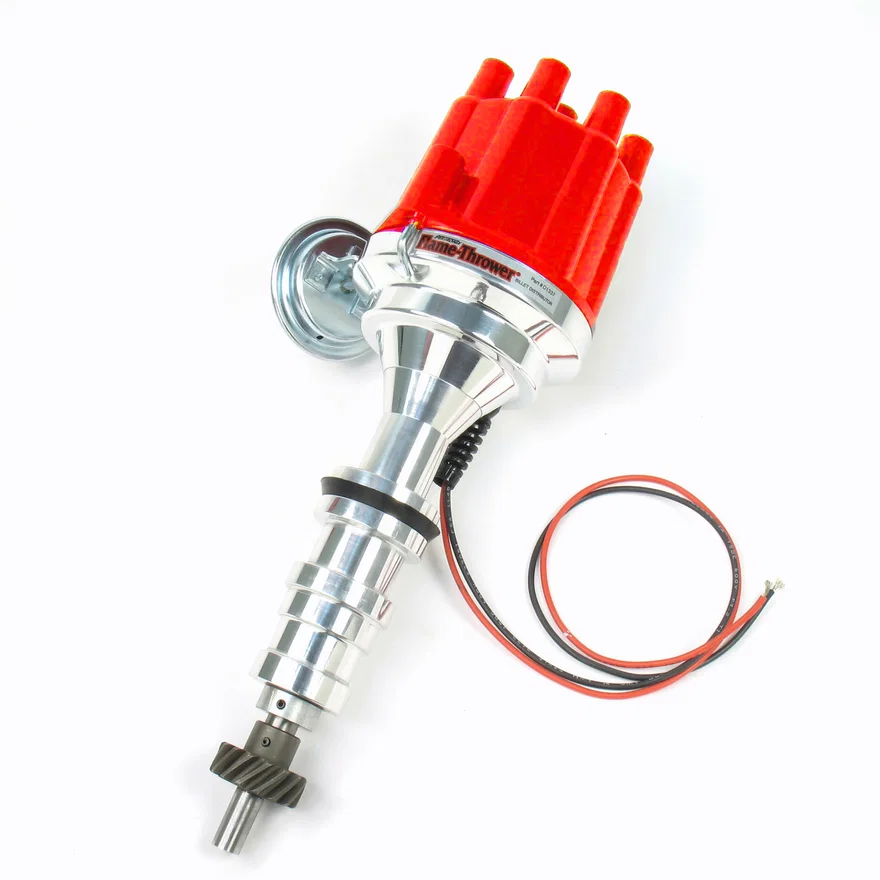 Dist Billet Ford FE 352-428, Red Cap