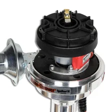 Dist Billet AMC/Jeep/IH L6 Vac Blk Cap image 4