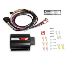 DIGITAL HP IGNITION SYSTEM. THIS SYSTEM FEATURES 187 MILLIJOULES OF SPARK ENERGY, 3 STEP REV LIMITER, AND MULTISPARK TO REDLINE, ALL IN A ULTRA SMALL FORM FACTOR. BLACK image 1