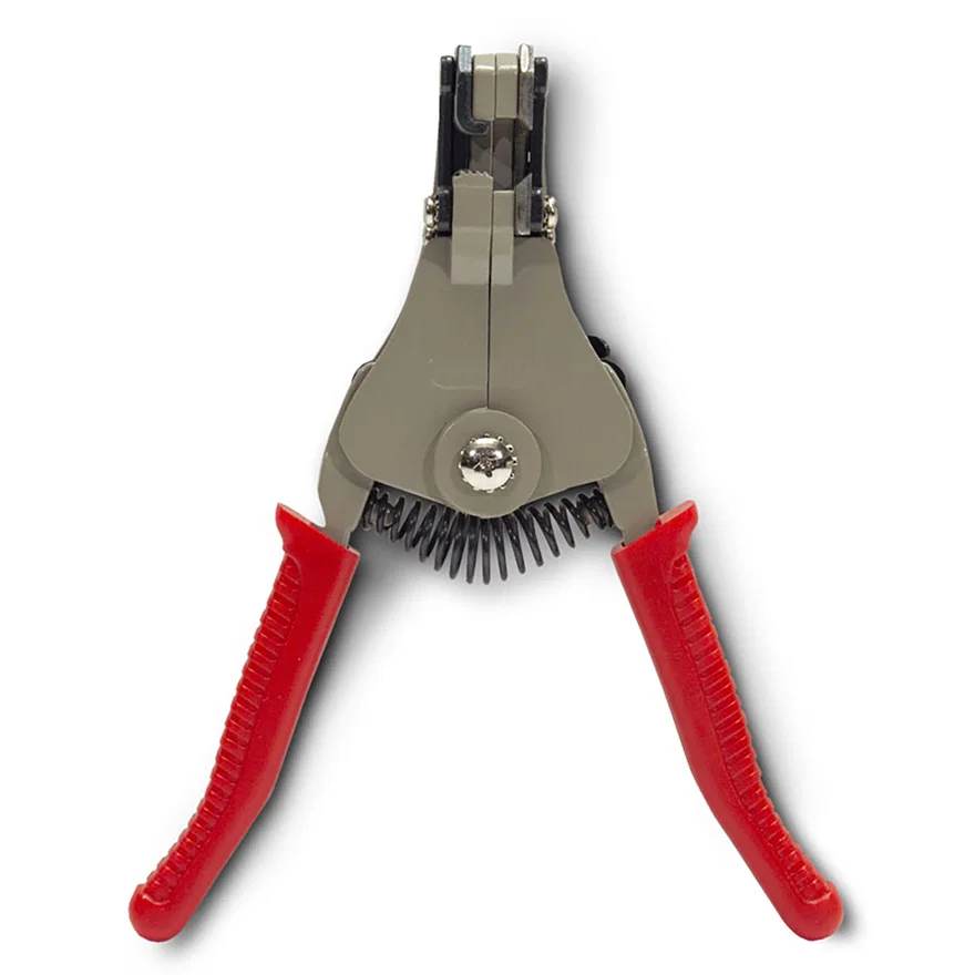 Ignition 6-1/2" Heavy Duty Stripper; Spring loaded handle making stripping a quick single action; Strips 18-8 AWG wire;