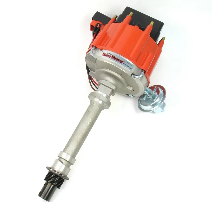 Distr HEI Chevy SB/BB red cap