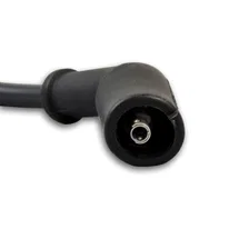 808224HT Flame-Thrower Spark Plug Wires GM LS 8 cyl 45 Black Ceramic Boots; 8MM Black wire image 3