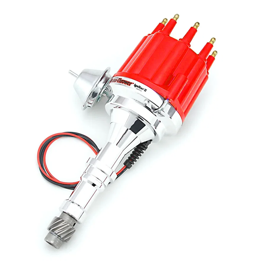 Dist Billet I3 Buick V8 215-350 Vac Red Male Cap