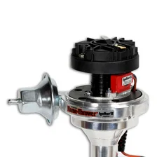 Dist Billet GM L6 216,235,261& Toyota F, 2F Vac Blk Cap for Chevrolet image 4